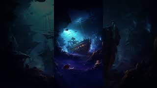 Underwater Grave  #aiart #cosmicvibes #midjourney #cosmic