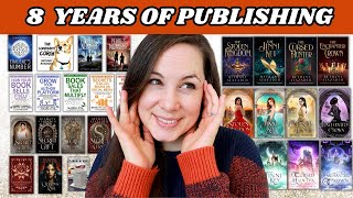 8 Years of being a Self-Published Author—books I've published, goals accomplished, and what's next?