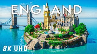 ENGLAND 8K UHD - London Skyline, Historic Streets & English Countryside | VIDEO 8K UHD