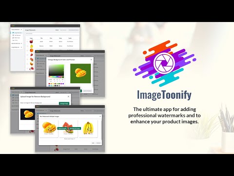ImageToonify - Watermark & BG