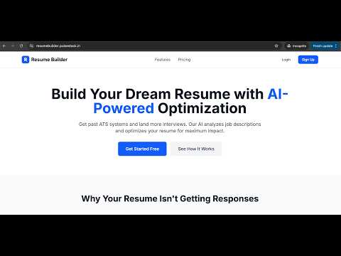 Free ATS Resume Checker | resumebuilder.pulsestack.in