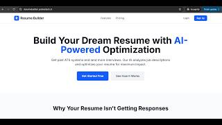 Free ATS Resume Checker | resumebuilder.pulsestack.in