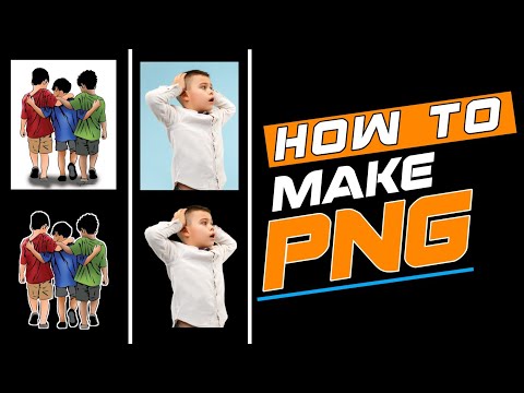 How To Make PNG | किसी भी image ki png kaise banaye #shorts # pngphoto