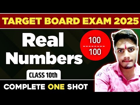 Class 10th Maths One Shot Rivision | Board  2025"🔥