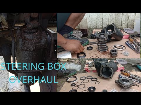 STEERING GEAR BOX OVERHAUL/REPLACE 1 SET REPAIRKIT