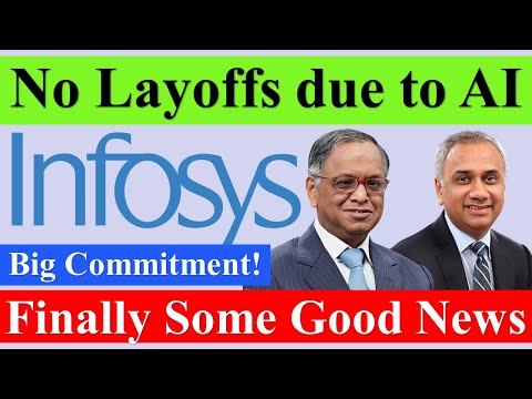 No More Layoffs Due To AI! 😊 Good News for IT Employees? Infosys, TCS CEO Opposite Statement #tcs