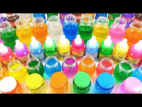 Satisfying Video l Mixing All My Slime Puzzle into Making Foam, Clay, Paint & Ball Cutting ASMR  #99