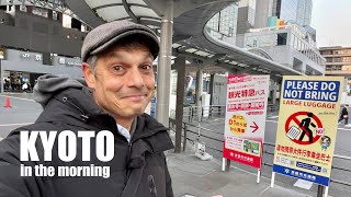 Kyoto Station at 7am - Before the Tourists?