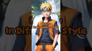 Naruto AI Art | In Different Style - 130 #aiart #naruto #shorts