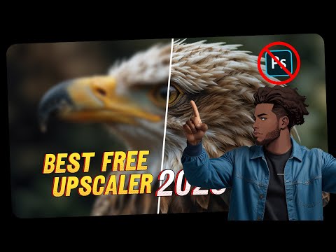 How to Upscale Your Images for FREE in 2025!  (No Photoshop)