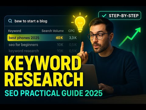 Keyword Research with SEMrush 🔍 | Find High-Ranking SEO Keywords (2025 Tutorial)