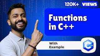 Lec-28: Functions in C++ Programming | C++ programming for beginners | C++ by Varun sir