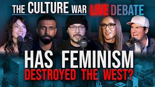 Has Feminism Destroyed the West? Myron Gaines vs Kat Timpf | The Culture War Live with Tim Pool