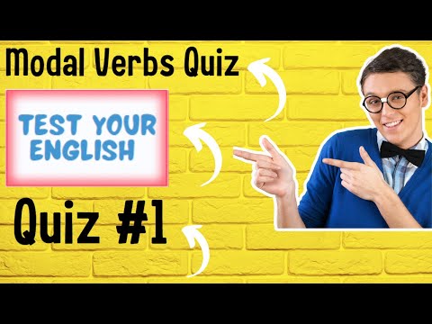 Test My English on Modal verbs,  Quiz # 1, 🎯 Aim for 10/10 , Good luck !!