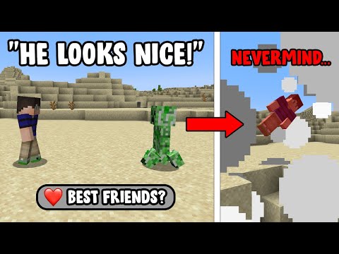 Minecraft but you are THE BIGGEST NOOB...