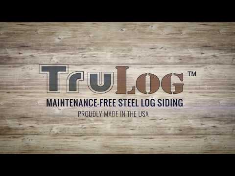 Steel Log Siding - TruLog's New Colorado Pine Color