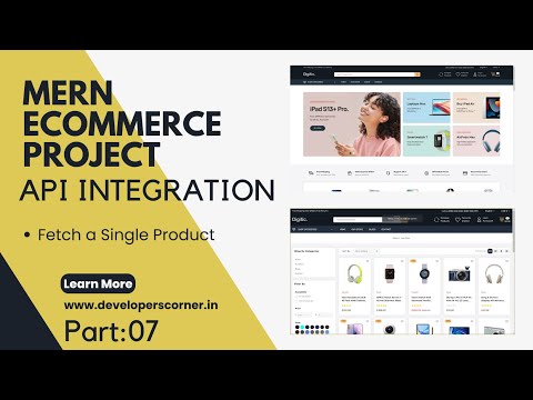 #07 Mern  Ecommerce Project : How to fetch single product details