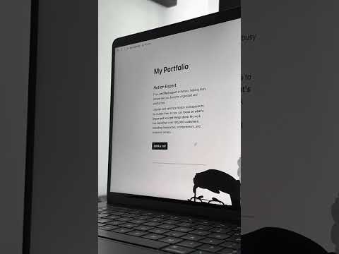 Create a free website without coding #notion #notiontok #portfoliowebsite #nocode #websitebuilders