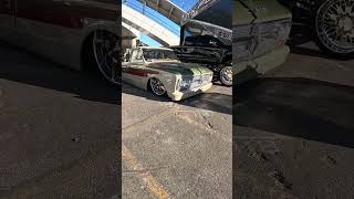 @GasMonkeyGarage Dropped GMC #sema2024 #semashow #gasmonkeygarage #bagged #liftedtrucks #truckshow