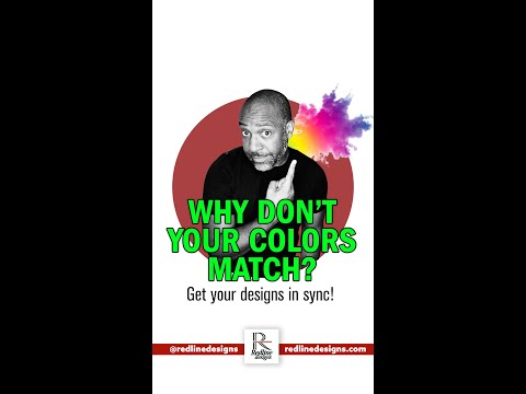 Why Don't Your Colors Match?