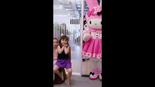 Three little fans meet My Melody & Kuromi IRL! 💖 My Melody & Kuromi, now playing on Netflix!