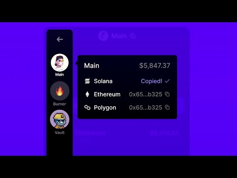 Managing Accounts in Phantom Wallet