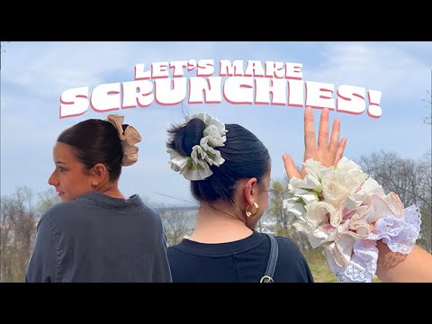 Let's Make Some GIANT Scrunchies!