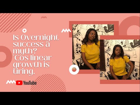Overnight Success: Truth or Myth? | 'Cos Linear growth is tiring