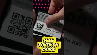 FREE TCG POKEMON CARDS! #pokemontcg #pokemon #tcgpokemon #freecodes