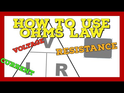 How to use Ohms Law - How to find voltage, current and resistance - The Electrical Guide