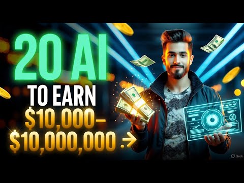 20 AI तरीके | घर बैठे ₹10 लाख महीना कैसे कमाएँ? 💰 Online/Offline Earning | Zero Investment Business