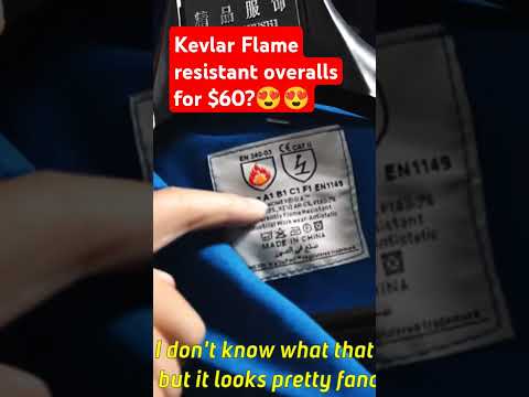 Price tag is just RIDICULOUS.. #kevlar #overalls #clothing #factory #sourcing #business #viralvideo