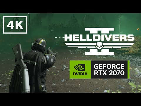 Helldivers 2 PC Gameplay RTX2070 in 4K