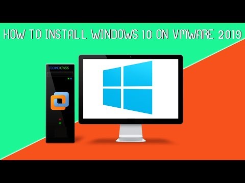 HOW TO INSTALL WINDOWS 10 ON VMWARE 2019
