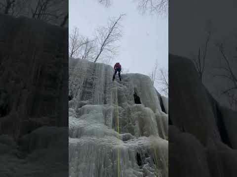 Ice Climbing at Champney Falls