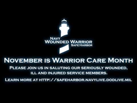 November is Navy Wounded Warior Care Month (:59)