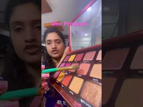 Dior simple, elegant look|office and ￼ casual wear make up#dior #products #makeup #shorts