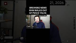 BREAKING: Iran Walks Out! Talks Collapse After Trump Threats #geopolitics #breaking