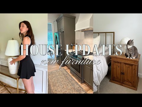 VLOG: new furniture, settling into our renovated North Carolina house