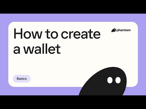 How to create a crypto wallet with Phantom