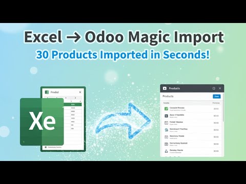 Upload Excel to Odoo Using DearERP | Complete Attachments Feature Demo