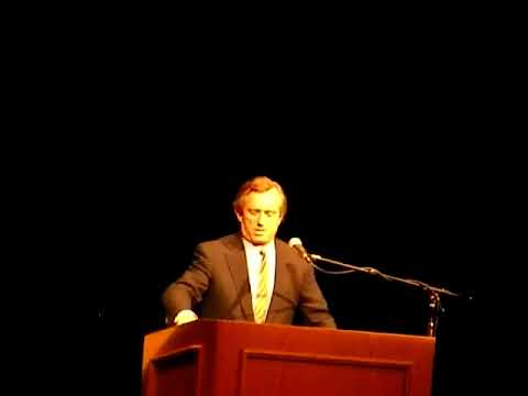 RFK Jr squirms confronted on Bush's 9/11 official story by Jason Robo 911Truth @ Humboldt State 2007