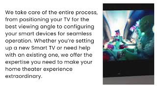 Smart TV Setup and mounting Calgary