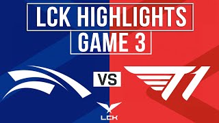 HLE vs T1 Highlights Game 3 | LCK CUP 2026 | Hanwha Life Esports vs T1