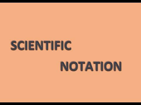 How to express a number between 0 and 1 in Scientific Notation  (3rd video - Grade 9) Second term