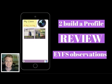 2 Build A Profile App review - EYFS digital observational tool - by an Early Years Teacher