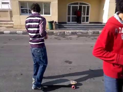 Kracked skulls longboarding in Egypt!!
