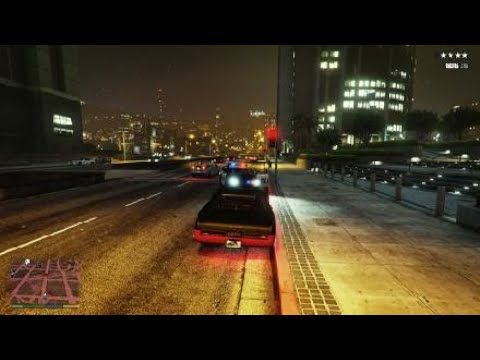 Ramming cops because I was bored