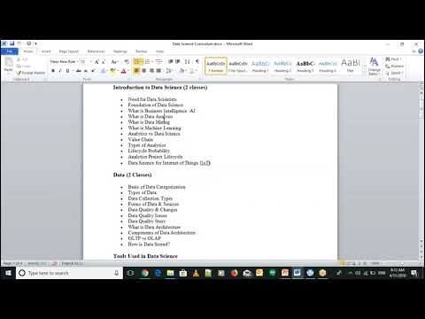 DATA SCIENCE Online and Classroom Training Demo Session 2 by MiNdLiNkS +918977924241