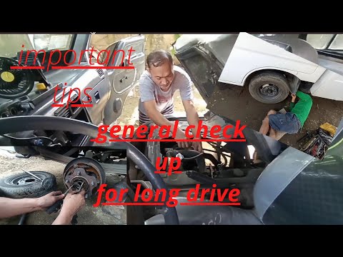 HOW TO MAINTAIN YOUR CAR IN A GOOD CONDITON/ FOR LONG DISTANCE DRIVE